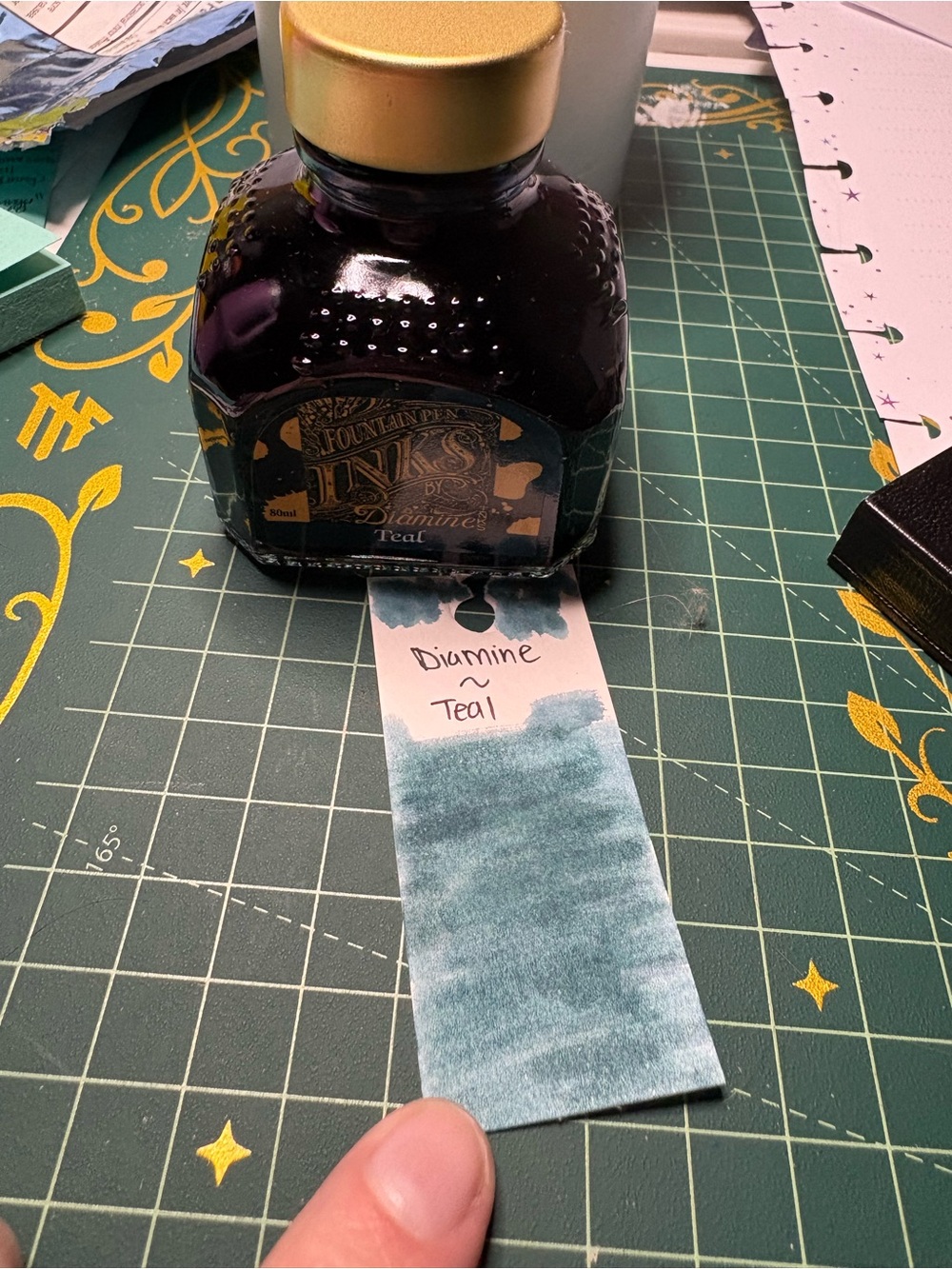Diamine Teal Fountain Pen Ink